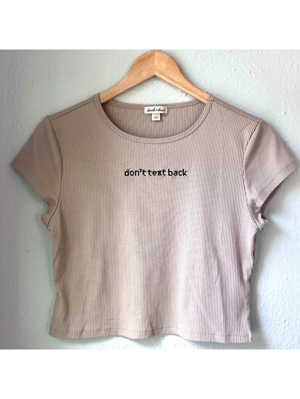 Derek Heart Don’t Text Back T-Shirt